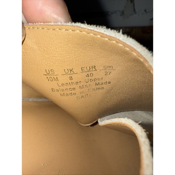 FRANCO SARTO Sari Sandals Women's Size 10M Beige Suede Cork Platform Wedge - Picture 7 of 7